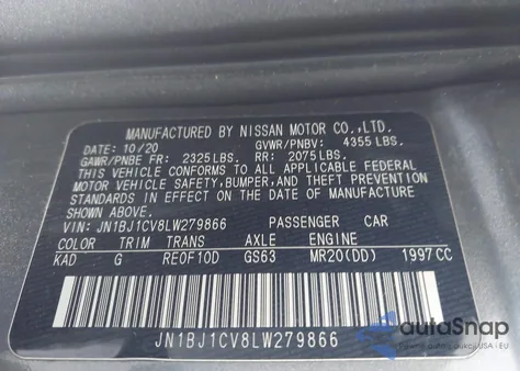 2020 Nissan Rogue Sport S Fwd Xtronic Cvt from USA, damaged, VIN JN1BJ1CV8LW279866